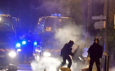 Un CRS brûlé au second degré à Nantes par cocktail Molotov