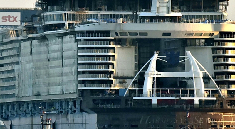 Nouveaux paquebots construits à Saint-Nazaire