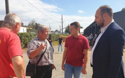 Visite d’une délégation du RN à la foire agricole de Béré