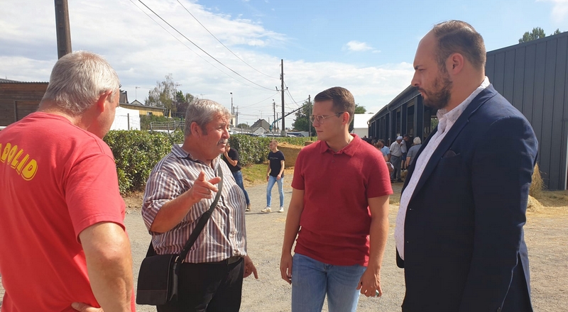 Visite d’une délégation du RN à la foire agricole de Béré