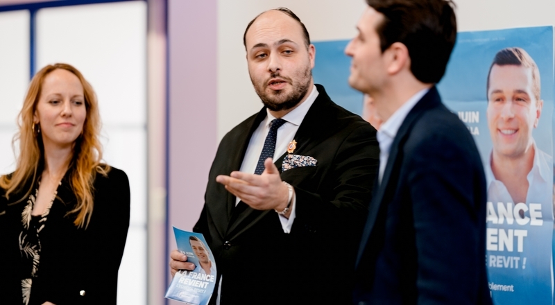 Gauthier Bouchet candidat du RN à la députation