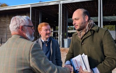 Réunion de Gauthier Bouchet, le 16 novembre à Donges