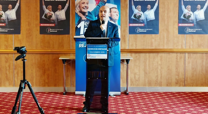 Réunion du RN avec Jocelyn Gillet — Vigneux-de-Bretagne