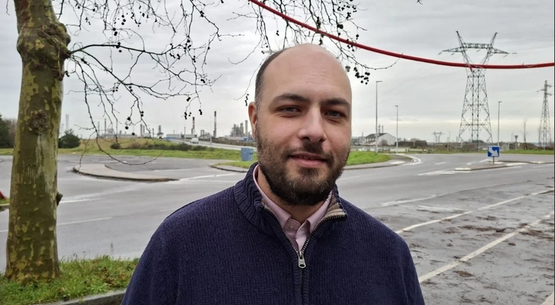 Ici Loire océan sur la campagne de RN à Donges